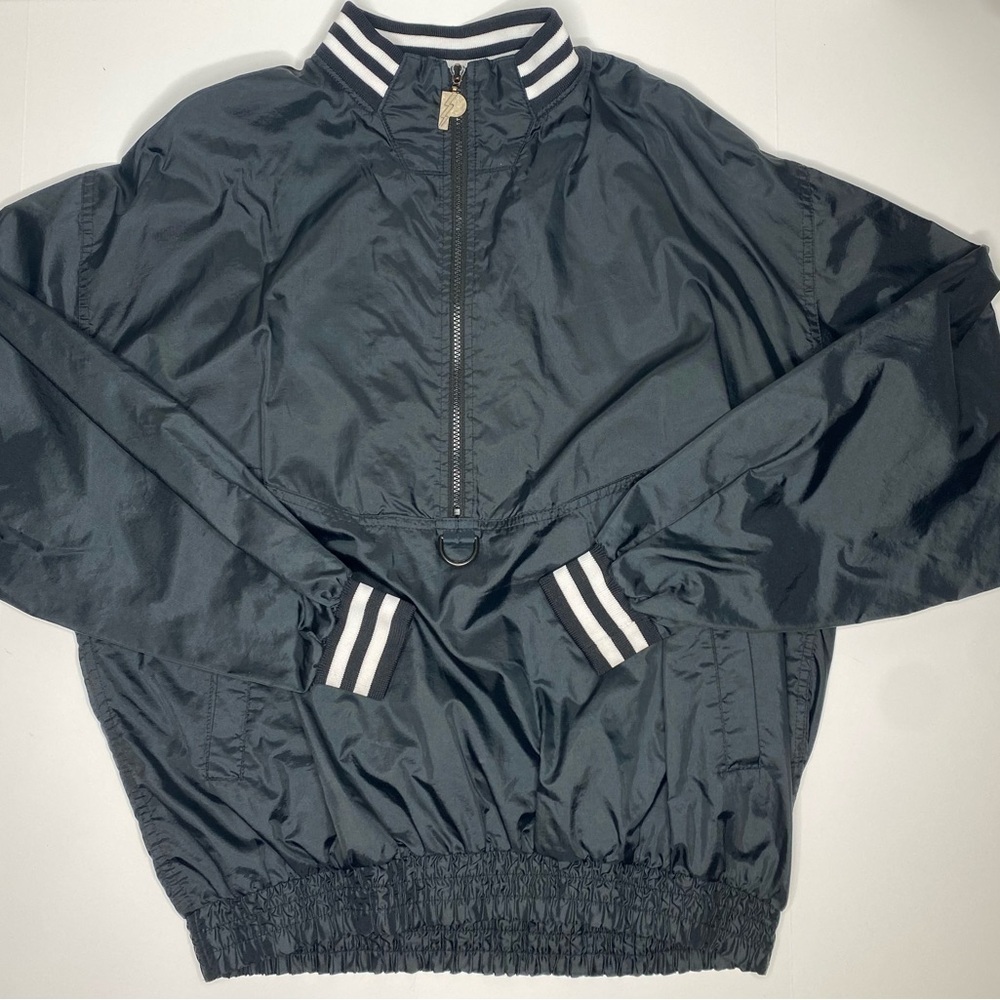 Vintage Pro Player Half Zip Pull Over Windbreaker Oversized Sz Lg